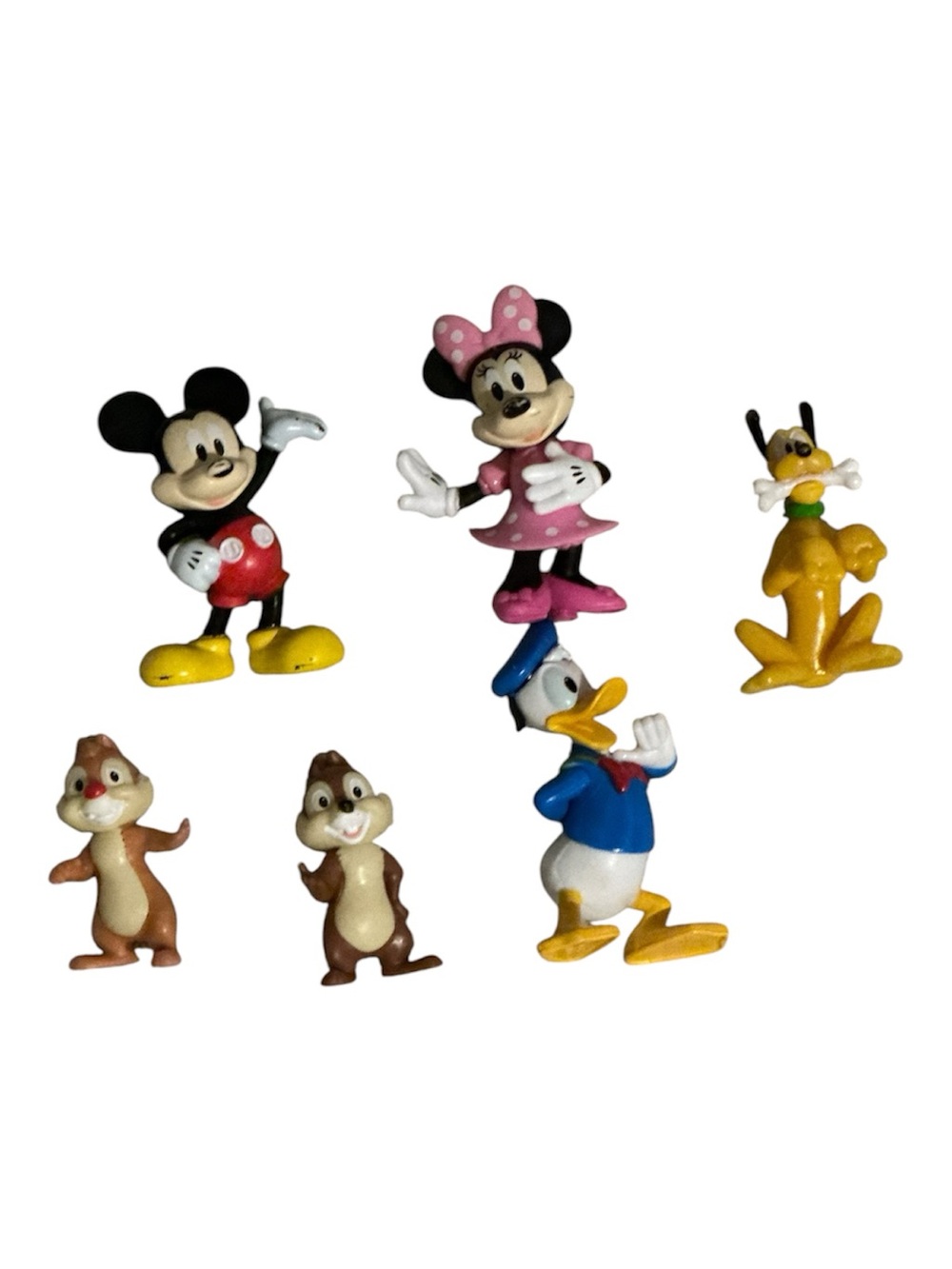 Set of 6 classic Disney Mickey Mouse figurines